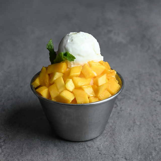 49 Mango Bingsu/Shaved Ice.